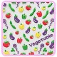 3D Sticker - Purple Garden CN-02