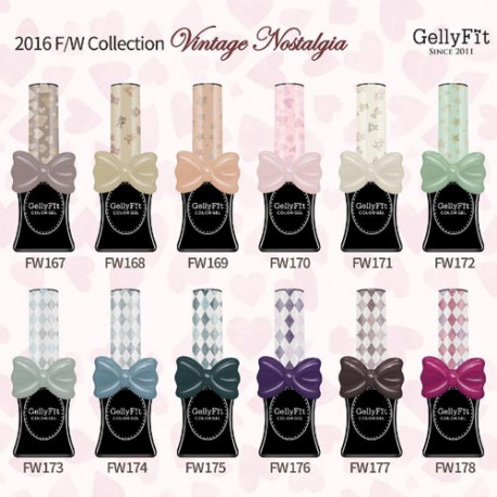 Gellyfit - Oriental Flowers Set of 12 bottles