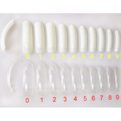 Nail Tip - white Cut Tip for Extension Use 500pc