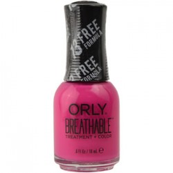 Halal certified Orly Breathable Treatment Nail Polish Berry Intuitive 991 18ml Pink Cream