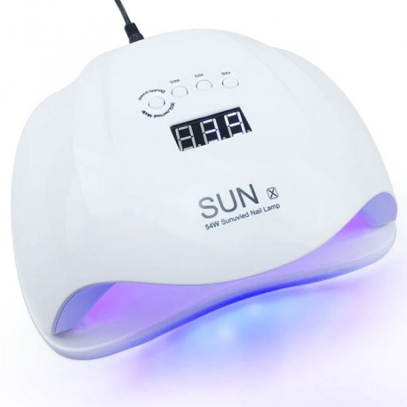 Sun 48 watt UV LED Gel Nail Polish Lamp UK plug