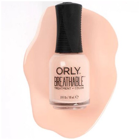 Halal certified Orly breathable Treatment Polish Peaches and Dreams Orange Cream Nail Polish Pregnant women kids