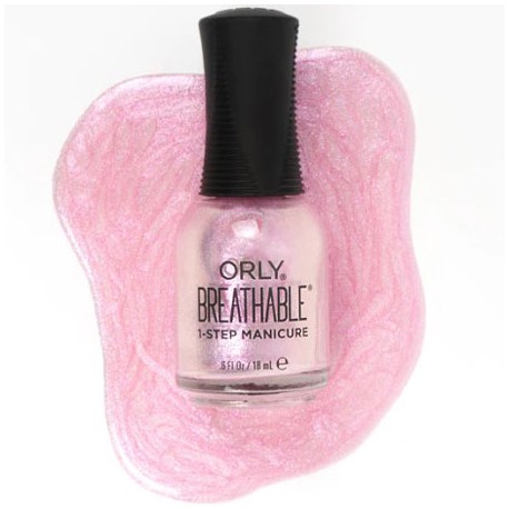 Halal certified Orly Breathable Treatment Nail Polish Youre a Doll 2060014 18ml Pink Cream