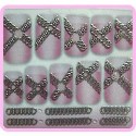 3D Sticker - Manga Silver Chains